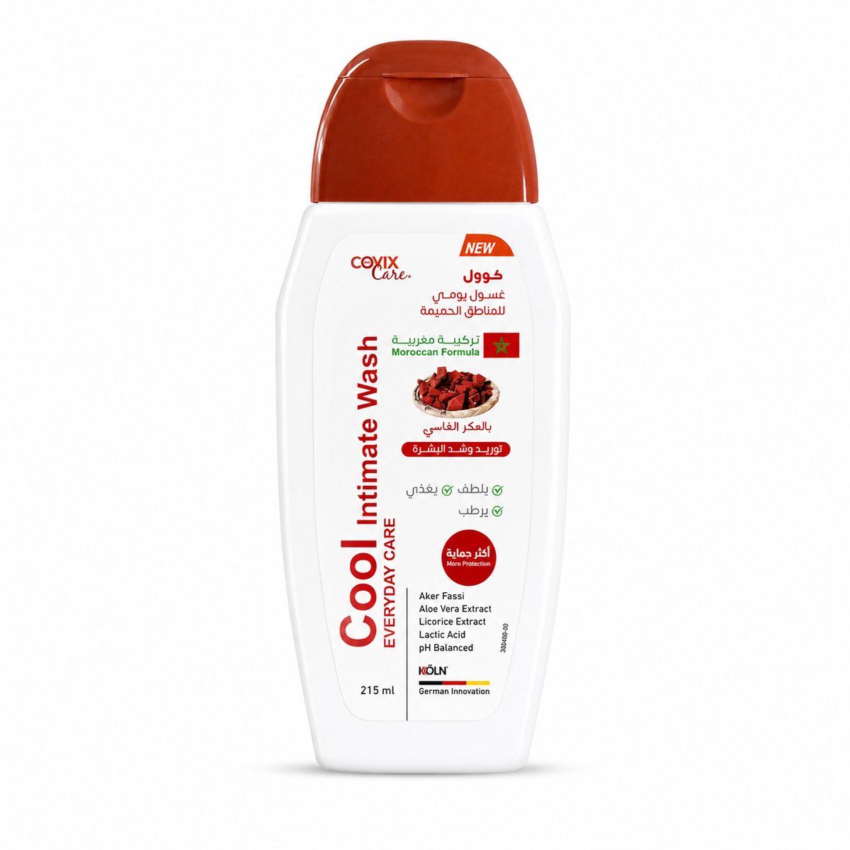 Cool facial wash with Aker Fassi